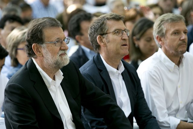Mariano Rajoy i Alberto Núñez Feijóo