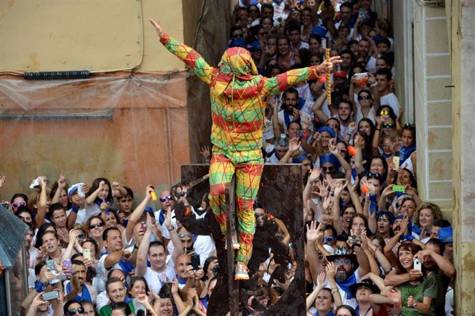 Las fiestas de Tarazona arrancan con una veloz carrera del Cipotegato.