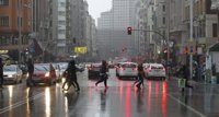 El Ayuntamiento reforzará las medidas de gestión del tráfico en la ciudad este lunes por la previsión de lluvias