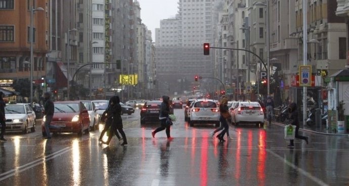 Lluvias Madrid