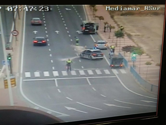 Accidente motociclista Ronda Sur