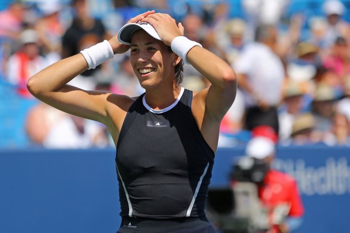 La tenista española Garbiñe Muguruza