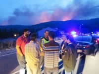 La Junta da por extinguido el incendio de Hoyocasero (Ávila)