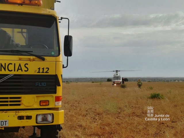 Zamora.- Medios del operativo en Fermoselle