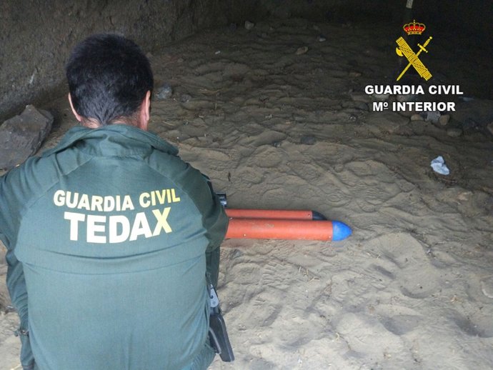 Intervención de la Guardia Civil