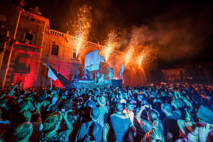 Espectacle del 40 Aquelarre de Cervera