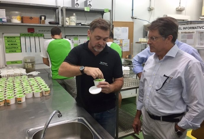  Jódar Visita En Águilas La Empresa  Koppert