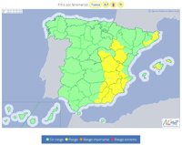 El mes de agosto se despide con lluvia, granizo, vientos fuertes y tormentas eléctricas hasta el viernes