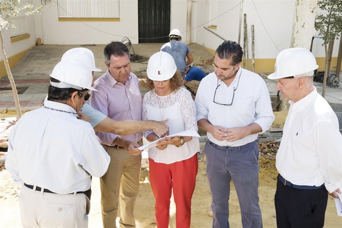 Espadas en el CEIP Santa Marina.