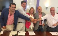 PP y OSP firman el acuerdo para gobernar Marbella hasta 2019