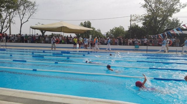 La final del campeonato de natación