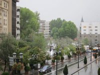 Aviso amarillo en Almería, Granada y Jaén por riesgo de lluvias y tormentas
