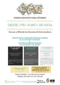 Castuera y Plasencia disfrutarán de talleres centrados en Turismo y en Diseño Web Básico