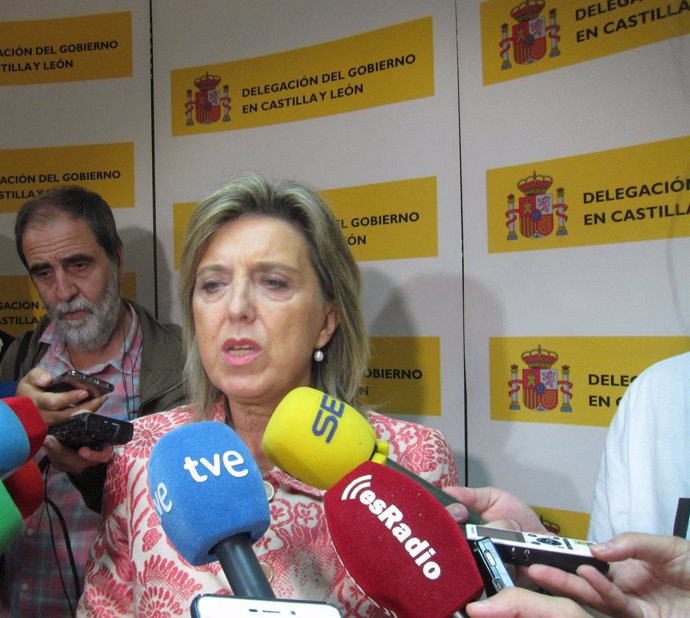 María José Salgueiro, delegada del Gobierno en CyL.                       