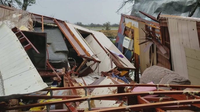 Ascienden a dos las víctimas mortales de 'Harvey'
