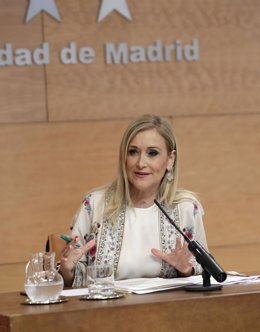 Cristina Cifuentes en el Consejo de Gobierno