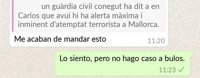 La Guardia Civil desmiente un bulo sobre una supuesta alerta de atentado en Mallorca