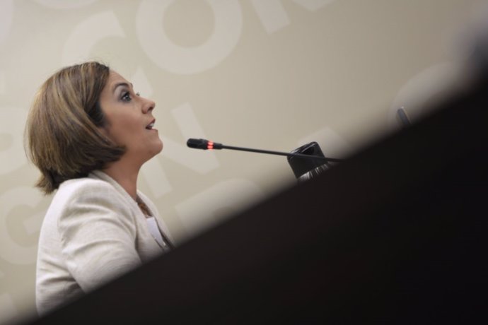 La portavoz parlamentaria de Cs, Susana Gaspar.