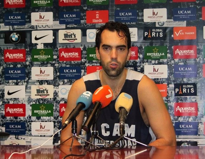 El jugador del UCAM Murcia Vitor Benite 