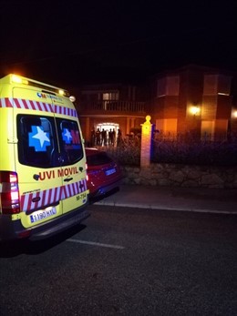 Un padre y su hijo, heridos