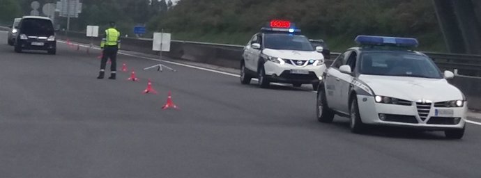 Interceptan a un joven conductor sin carné en Abegondo.