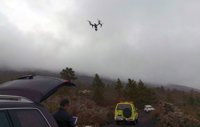 Dos drones se suman a la búsqueda del vecino de Garafía desaparecido hace una semana