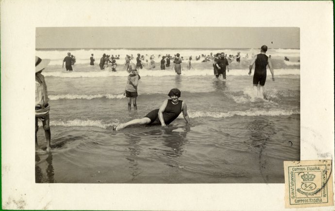 Postales antiguas que se incorpora al Archivo Histórico Municipal de Estepona 