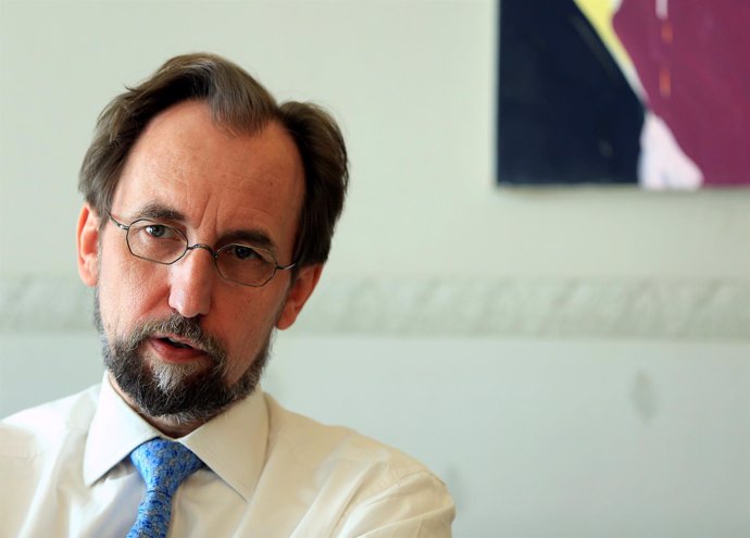 El Alto Comisionado de la ONU para los Derechos Humanos, Zeid Raad al Hussein