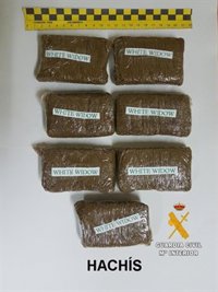 La Guardia Civil detiene a una joven con 700 gramos de hachís durante un control en Salamanca