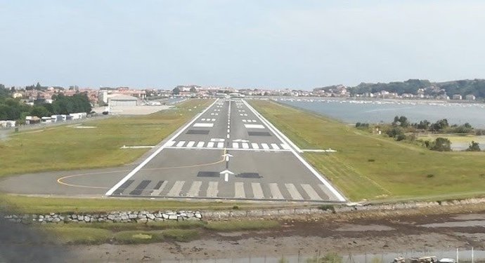 Aeropuerto de Hondarribia.