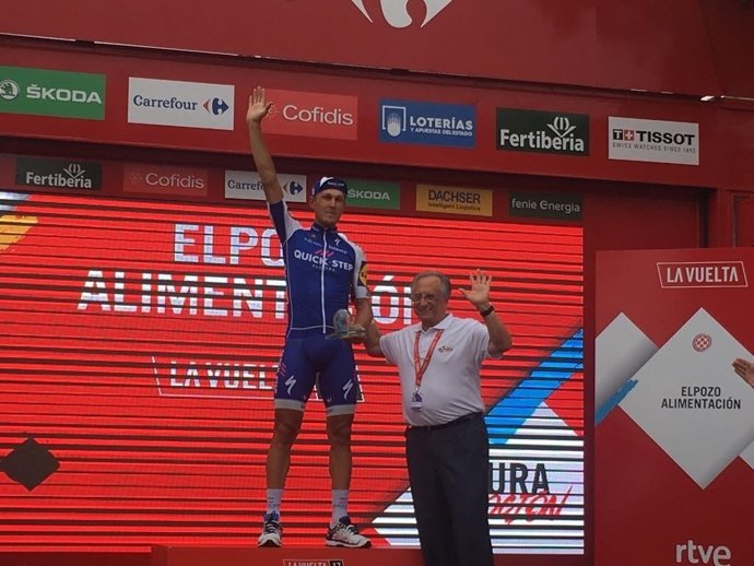 Matteo Trentin, ganador de la décima etapa de La Vuelta
