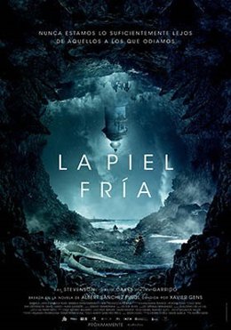 Cartell de la pel·lícula 'La pell freda', de X. Gens