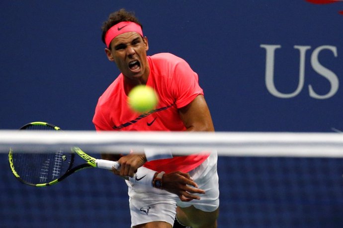 Rafa Nadal en el Abierto de Estados Unidos de 2017