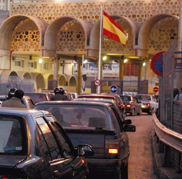 Frontera Tarajal de Ceuta