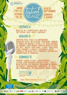 Cartel del Festival de la Luz 2017