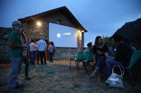 Unas cien personas asisten a la inauguración de Muestra de Cine Más Pequeña del Mundo