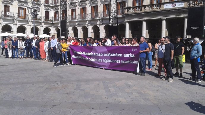 Concentración contra las agresiones sexistas