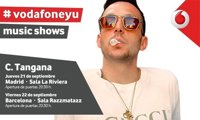 C. Tangana actuará en septiembre en Madrid y Barcelona para abrir la nueva temporada de Vodafone Yu Music Shows