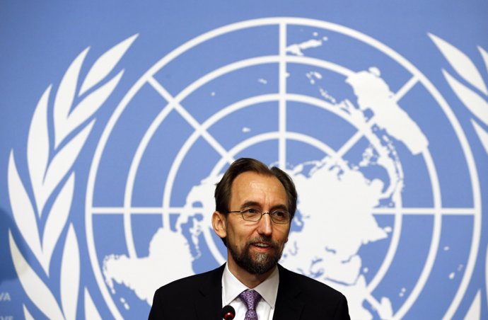 Jordan's Prince Zeid Ra'ad Zeid al-Hussein, U.N. High Commissioner for Human Rig