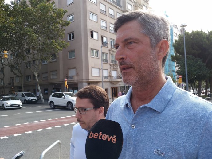 El regidor del grup Demòcrata a l'Ajuntament de Barcelona Jordi Martí