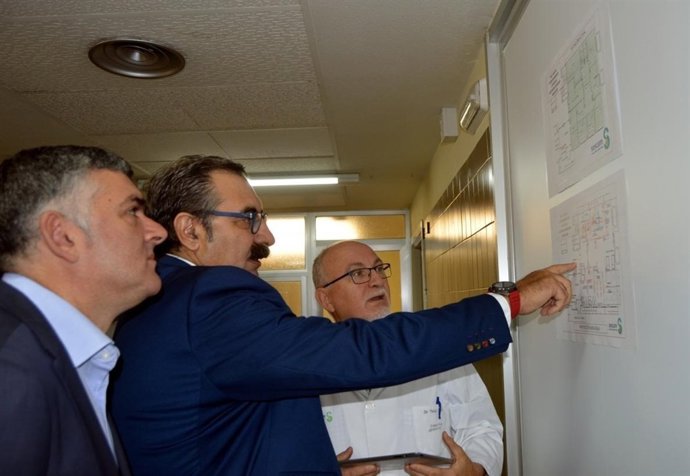 Fernández en el Hospital de Cuenca