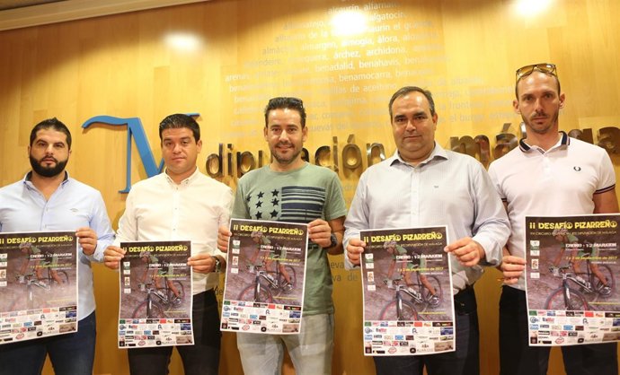 Presentación segundo desafío pizarreño diputación málaga ciclismo