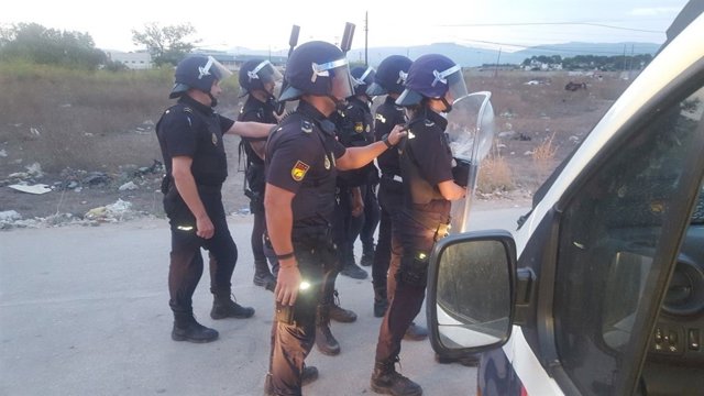 Operación policial en Son Banya