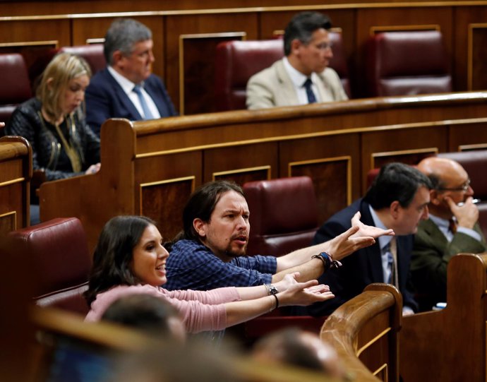 Irene Montero y Pablo Iglesias