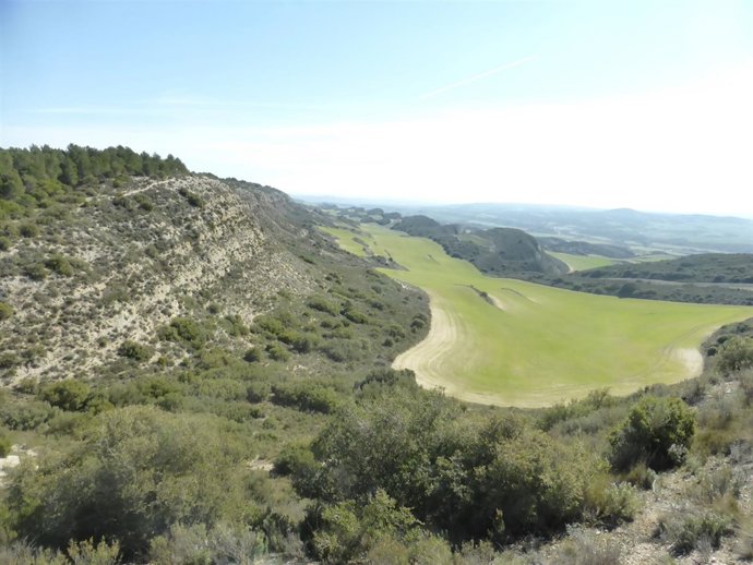 Una imagen de la nueva ZEC Yesos de la Ribera Estellesa.