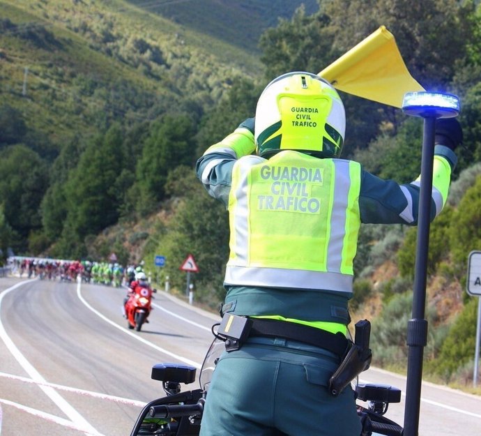 Guardia Civil,tráfico, Vuelta a España 