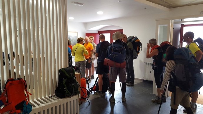 El nuevo albergue de A Fonsagrada acogió desde su apertura a 750 peregrinos