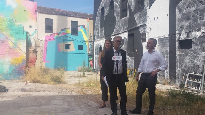 Janet Sanz, Jaume Collboni i Josep Maria Montaner a La Escocesa