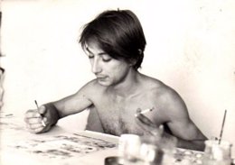 El dibujante Roger Subirachs en los años 70