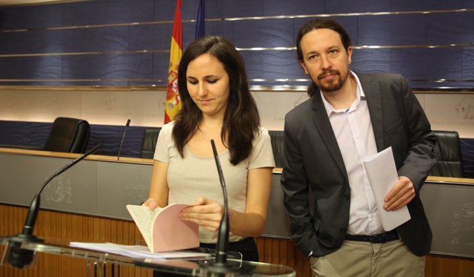 Pablo Iglesias e Ione Belarra presentan una Proposición de Ley sobre pobreza